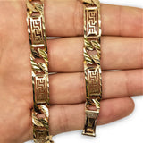 Braceler Versace en or Rose 10k coupe diamond cut MBG-089 - OR QUEBEC