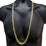 Miami Cuban Link 9mm en or jaune 10 karat MGC-074 - OR QUEBEC