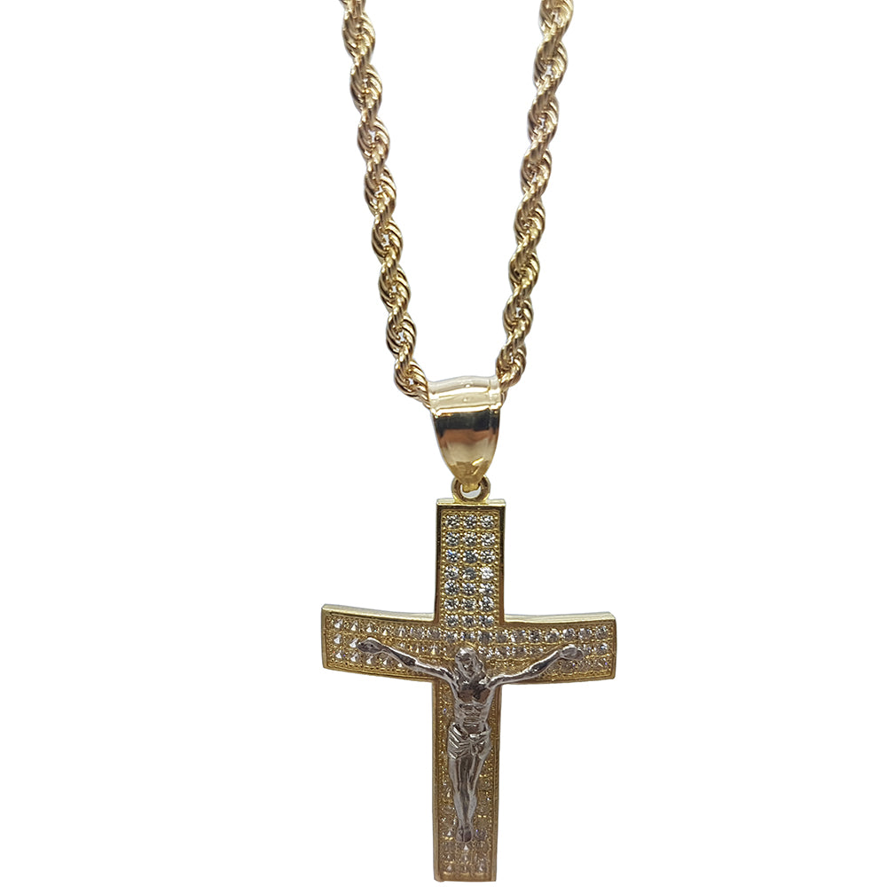 10k en or jaune Torsade 2.5MM Corse Collier MNG-077 - OR QUEBEC