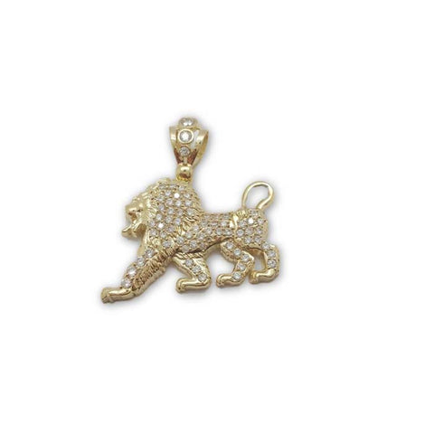 10K en or Jaune Lion Pendentif Homme MPG-067 - OR QUEBEC