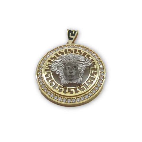 Versace Medusa Pendentif Homme 10K or jaune MPG-103 - OR QUEBEC
