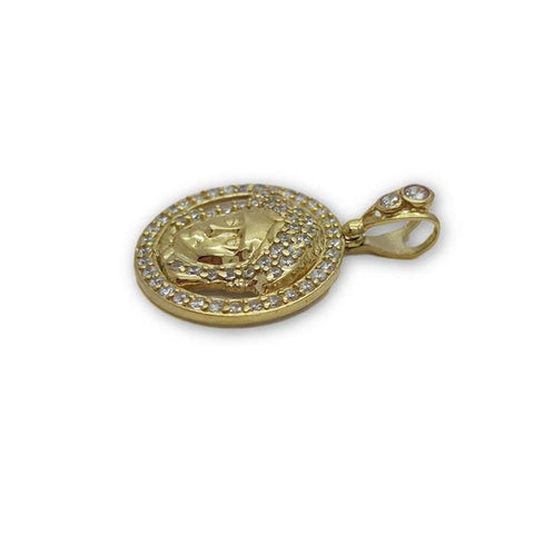 10K Pendentif Homme Medusa En OR MPG-118 - OR QUEBEC