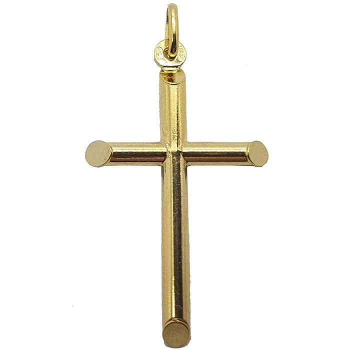 Pendentif Homme 10K en or Jaune Croix MPG-307 - OR QUEBEC