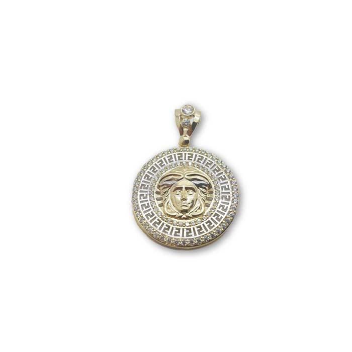 10K Pendentif Homme Medusa en or MPG-346 - OR QUEBEC