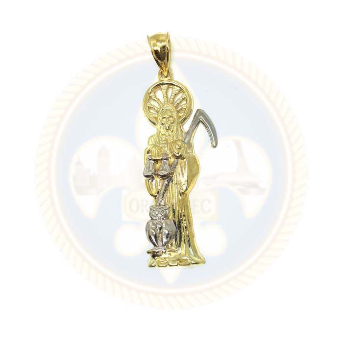 10K Solid Gold Grim Reaper Gold Pendant MPG-360 - OR QUEBEC
