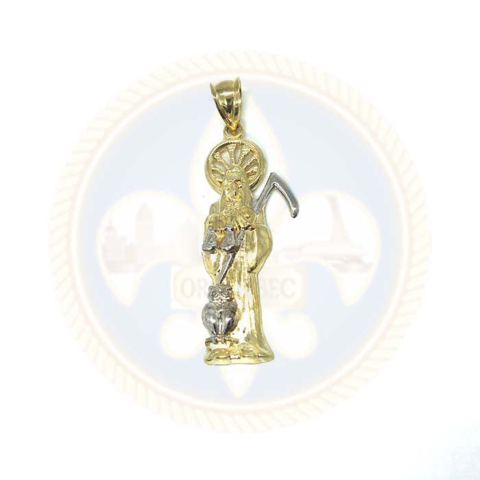 Pendentif en or Jaune et or Blanc 10K de Grim Reaper L MPG-380 - OR QUEBEC