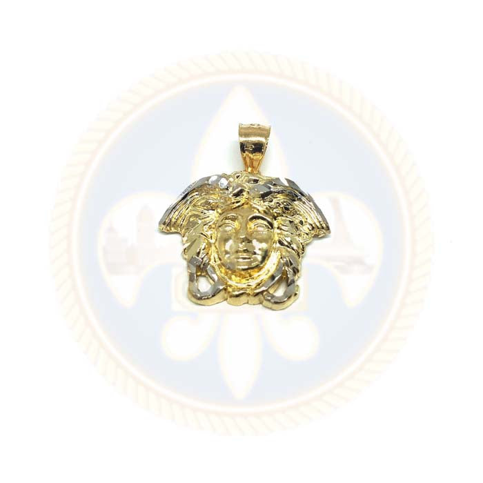 Medusa Pendentif Homme 10K or jaune S MPG-405 - OR QUEBEC