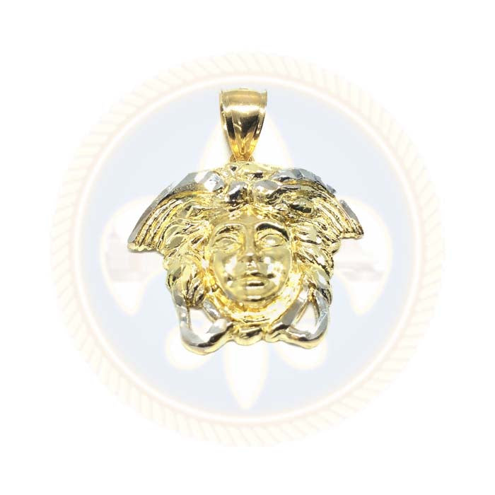 10K Pendentif Homme Medusa or jaune M MPG-406 - OR QUEBEC