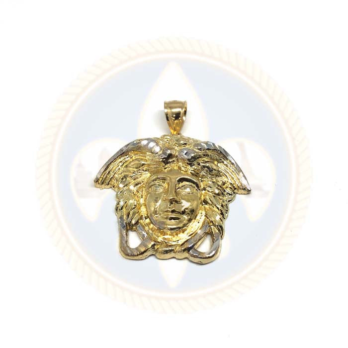 Pendentif Homme Medusa 10K or jaune L MPG-407 - OR QUEBEC