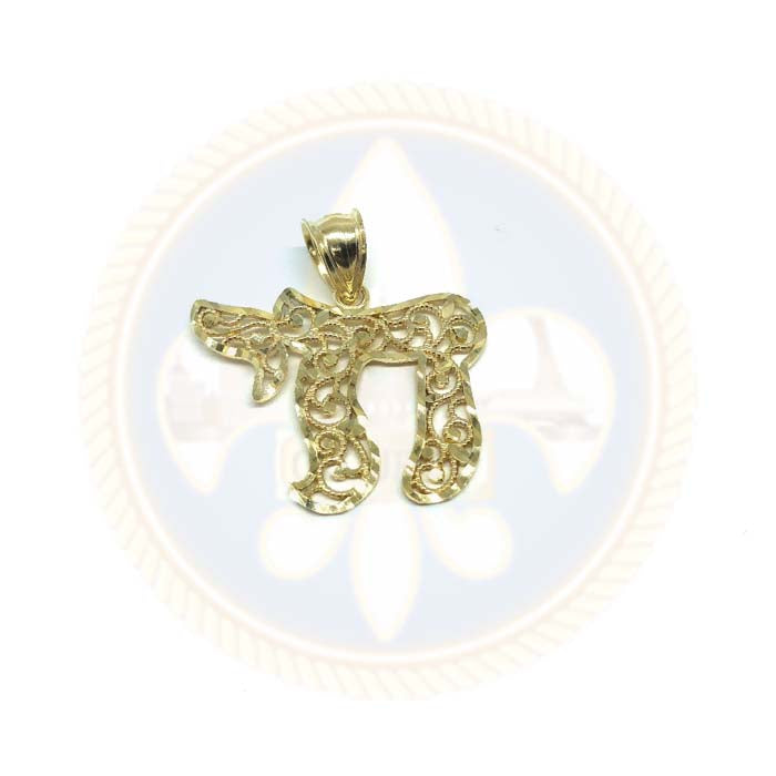 Pendentif Homme Cha en or 10 Karat M MPG-419 - OR QUEBEC