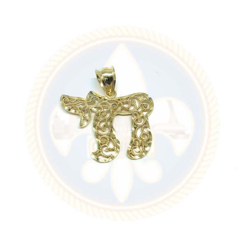 Pendentif Homme Cha en or 10 Karat M MPG-419 - OR QUEBEC