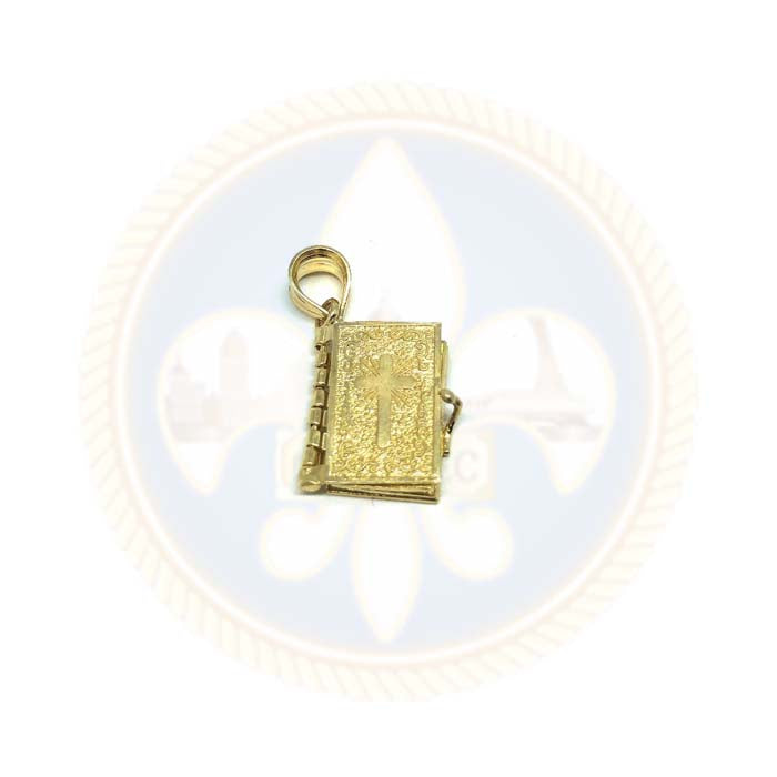 Pendentif Homme Or Jaune 10K Bible MPG-421 - OR QUEBEC