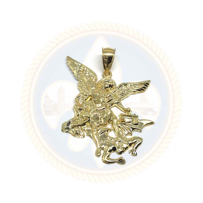 Pendentif Homme Ange en or XL MPG-422 - OR QUEBEC