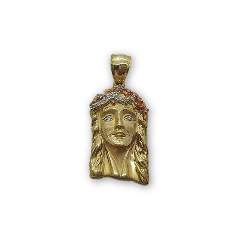 10K Or Jaune Jesus Pendentif Homme MPG-429 - OR QUEBEC