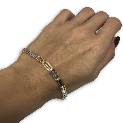 10k 7.5IN Versace Bracelet WBG-035 - OR QUEBEC