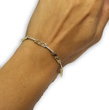 Bracelet Versace en or 10k 3.6MM WBG-050 - OR QUEBEC