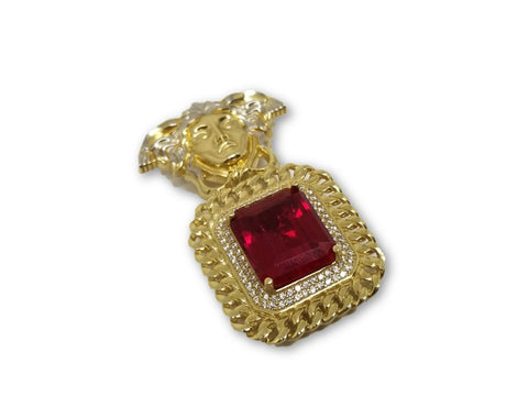 Versace Ruby Style Miamicubanlink en or 10k GVP-637 - OR QUEBEC