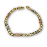 Bracelet goumette Versace en or 10K WBG-310 - OR QUEBEC