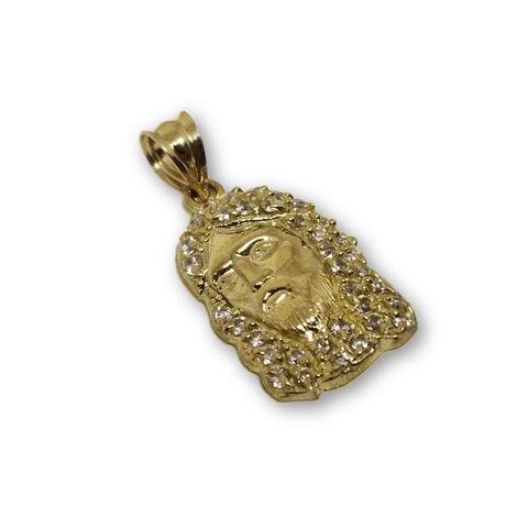 Jesus 2 Pieces en or 10K GJP-402