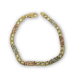 Bracelet goumette Versace en or 10K WBG-310 - OR QUEBEC