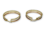 Versace 3 tons en or 10k grand coupe diamond cut ge-347 - OR QUEBEC