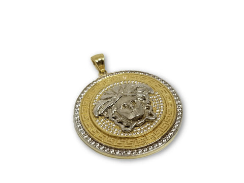 Medaillon versace en or 10k 2 tons pour lui en Spécial - OR QUEBEC