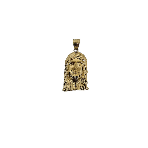 10K Or Jaune Jesus Pendentif ASK-1056