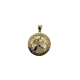 10K Pendentif Homme en or jaune  Planete  ASK-1119