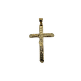 10K OR Pendentif Croix CAL-086