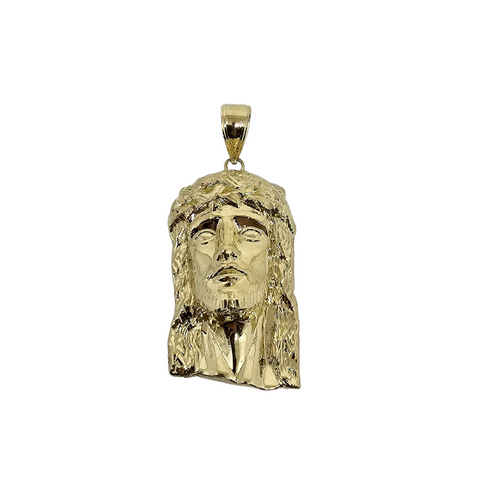 10K Or Jaune Jesus Pendentif ASK-1063