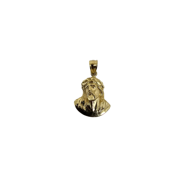 10K Or Jaune Jesus Pendentif ASK-1055