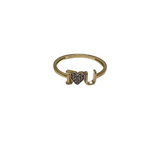 10k Or  Bague I love you HRT_023