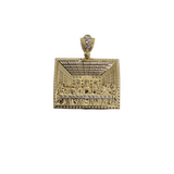 10K Pendentif Homme en or jaune dernier souper  CAL-16