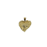 10K Pendentif Homme en or jaune Coeur Mom  ASK-1146