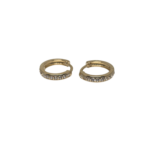 Huggys en or 14K Boucle d'oreille MBS-2004