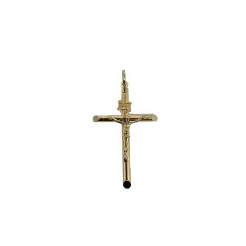 10K Pendentif Homme en or jaune Croix ASK-1081