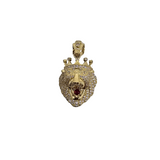 10K Pendentif  en or jaune Lion CAL-49