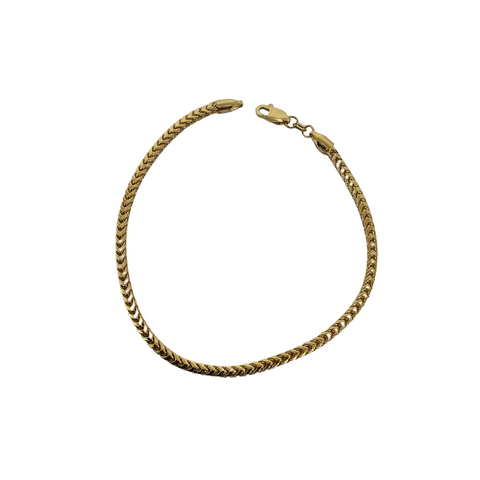 10k 2.5MM 8IN Cuban Link Bracelet ASK-1150