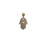 10K Pendentif en or jaune Hamza  CAL-71