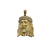 10K Or Jaune Jesus Pendentif ASK-1062