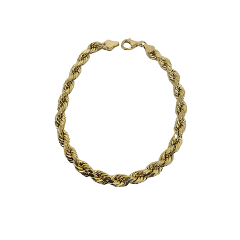 10k  8MM  Torsade Bracelet ASK-1148