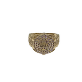 Bague Couronne en Or 10k pour homme CAL-008