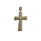 10K OR Pendentif Croix CAL-083