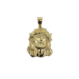 10K Or Jaune Jesus Pendentif ASK-1060