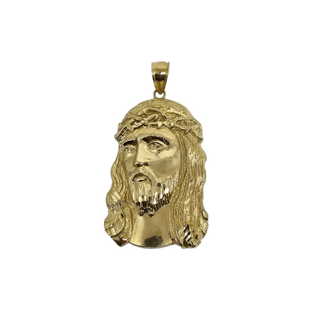 10K Or Jaune Jesus Pendentif ASK-1064