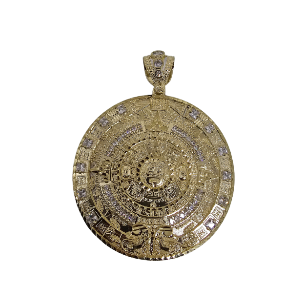 10K Pendentif Homme en or jaune Maya  CAL-24