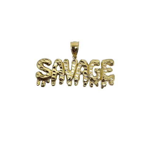 10K Pendentif Homme en or jaune Savage  ASK-1130