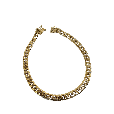 10k 6MM  Miami Cuban Link Bracelet CC-0007