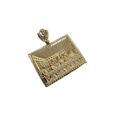 10K Pendentif Homme en or jaune dernier souper  CAL-16