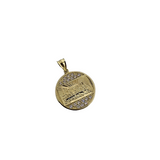 10K Pendentif Homme en or jaune Le dernier souper  ASK-1093